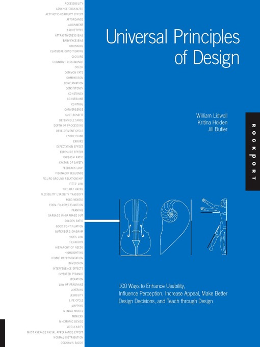 Title details for Universal Principles of Design by William Lidwell - Available